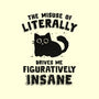 Figuratively Insane-None-Fleece-Blanket-kg07