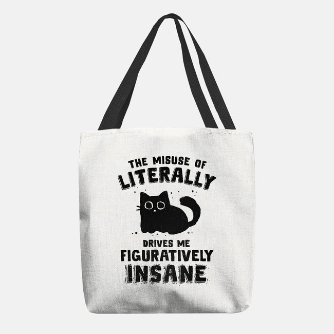 Figuratively Insane-None-Basic Tote-Bag-kg07