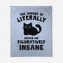 Figuratively Insane-None-Fleece-Blanket-kg07