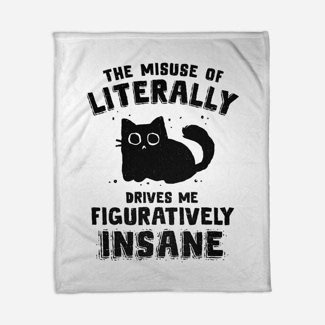 Figuratively Insane-None-Fleece-Blanket-kg07