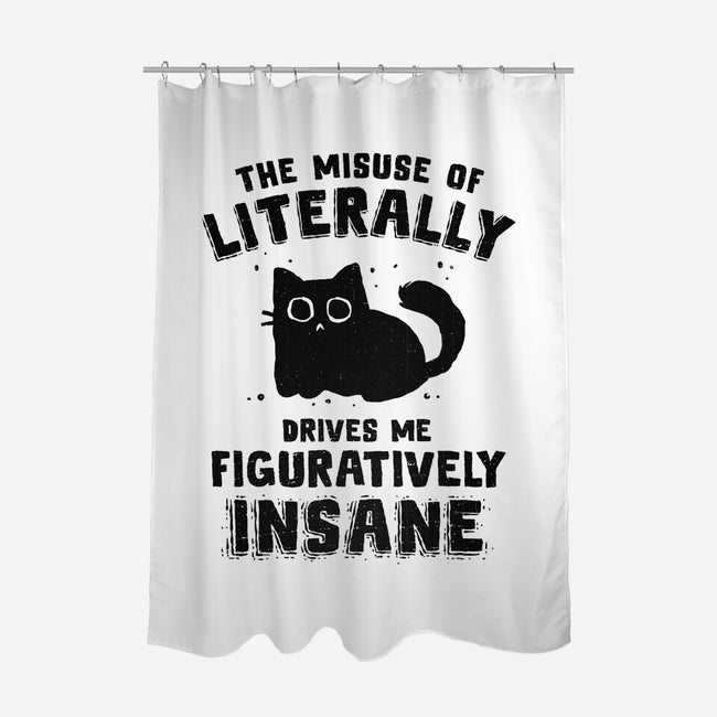 Figuratively Insane-None-Polyester-Shower Curtain-kg07