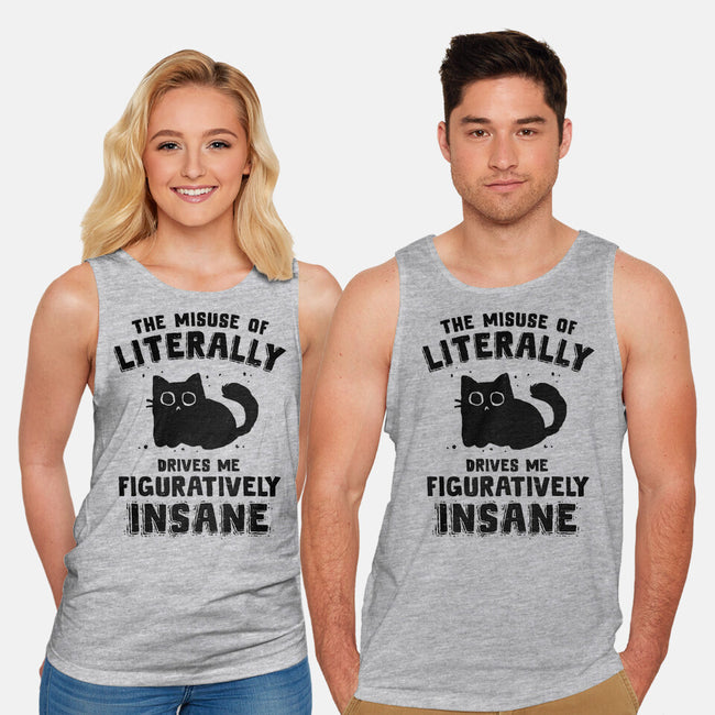 Figuratively Insane-Unisex-Basic-Tank-kg07