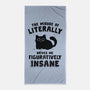 Figuratively Insane-None-Beach-Towel-kg07