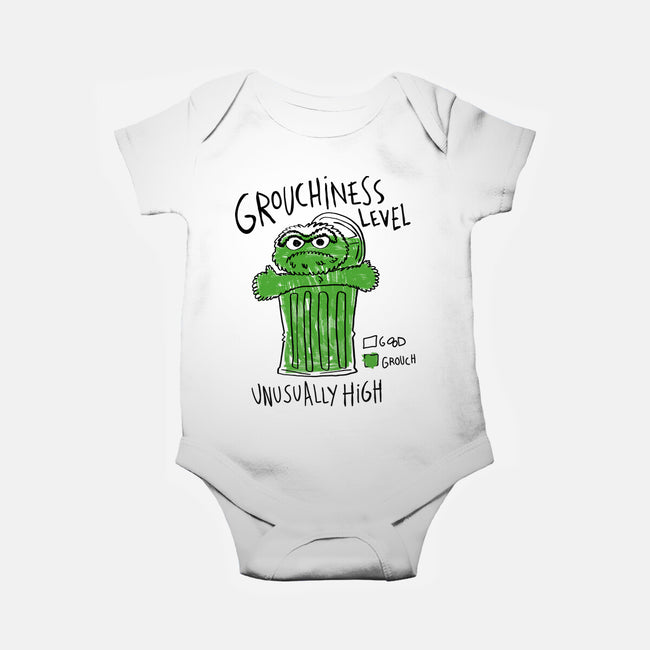 High Grouchiness Level-Baby-Basic-Onesie-demonigote