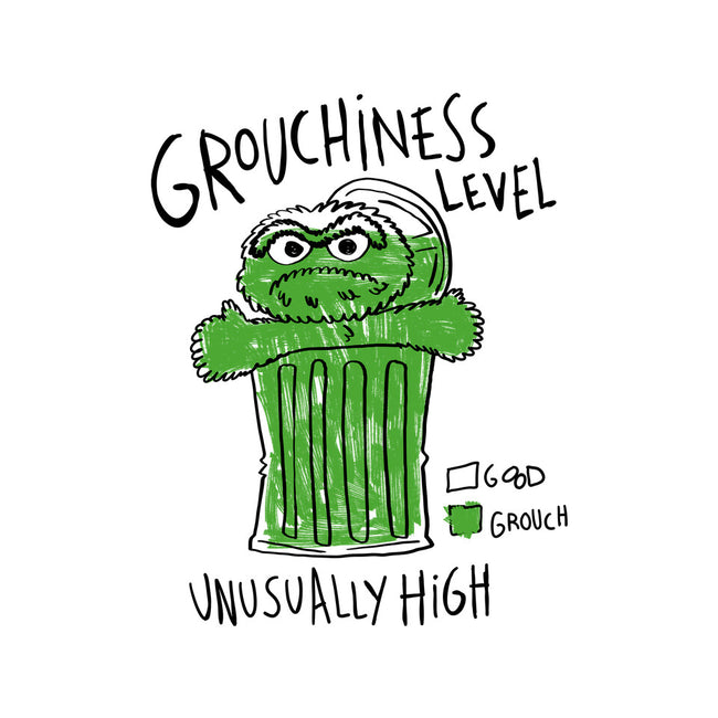 High Grouchiness Level-None-Glossy-Sticker-demonigote