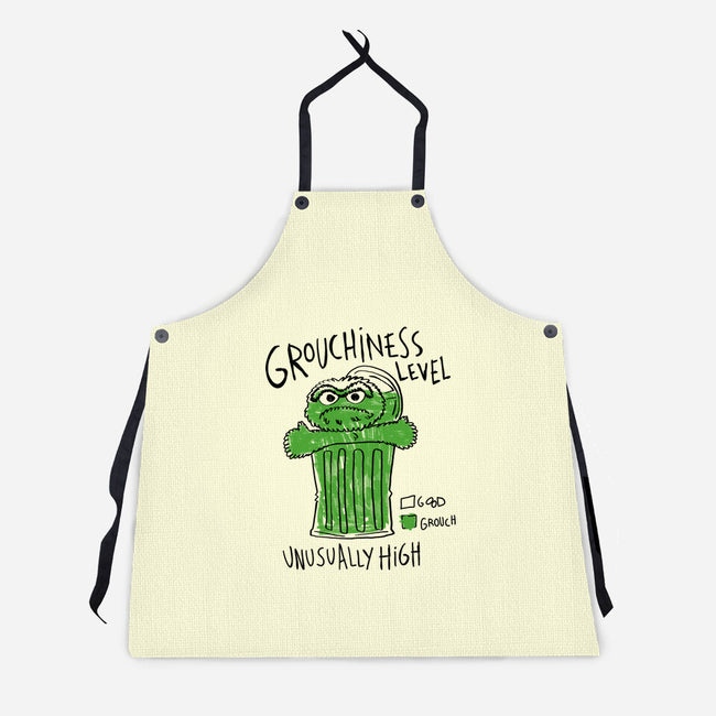 High Grouchiness Level-Unisex-Kitchen-Apron-demonigote