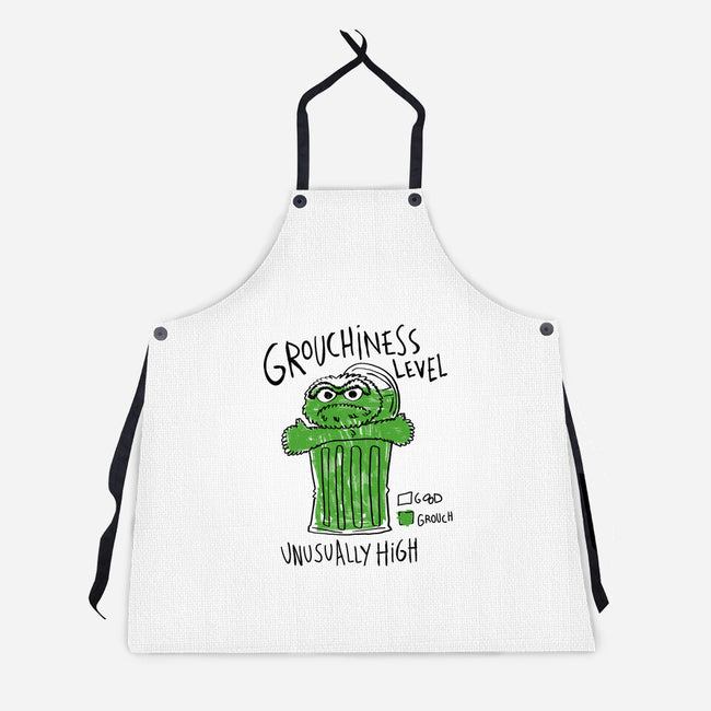 High Grouchiness Level-Unisex-Kitchen-Apron-demonigote