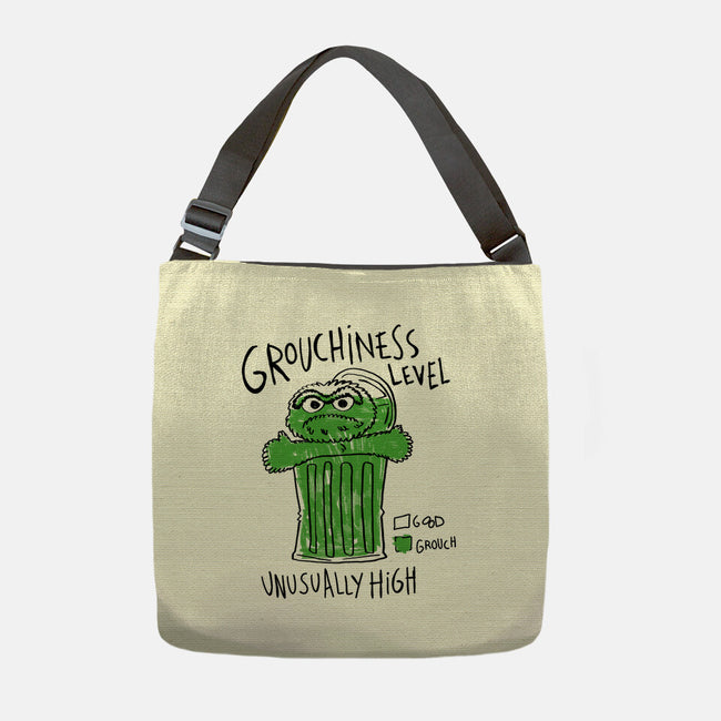 High Grouchiness Level-None-Adjustable Tote-Bag-demonigote