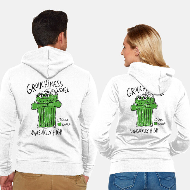 High Grouchiness Level-Unisex-Zip-Up-Sweatshirt-demonigote