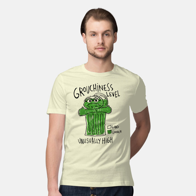 High Grouchiness Level-Mens-Premium-Tee-demonigote