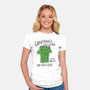 High Grouchiness Level-Womens-Fitted-Tee-demonigote