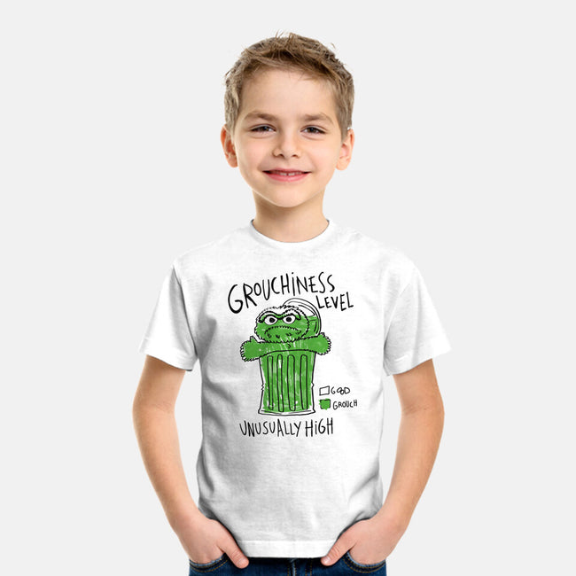 High Grouchiness Level-Youth-Basic-Tee-demonigote