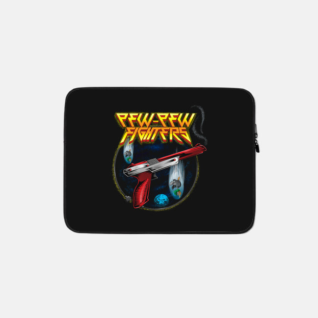 Pew-Pew Fighters-None-Zippered-Laptop Sleeve-Kladenko