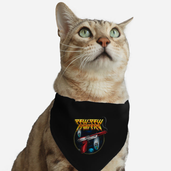 Pew-Pew Fighters-Cat-Adjustable-Pet Collar-Kladenko