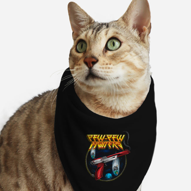 Pew-Pew Fighters-Cat-Bandana-Pet Collar-Kladenko