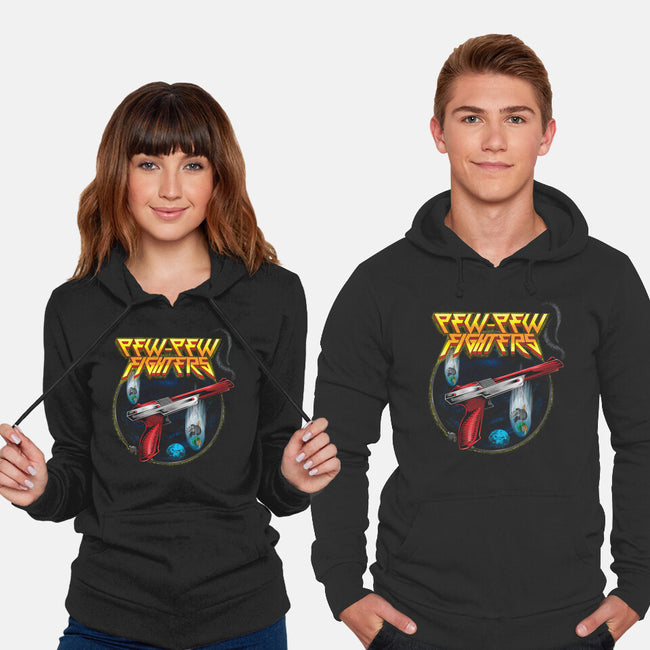 Pew-Pew Fighters-Unisex-Pullover-Sweatshirt-Kladenko