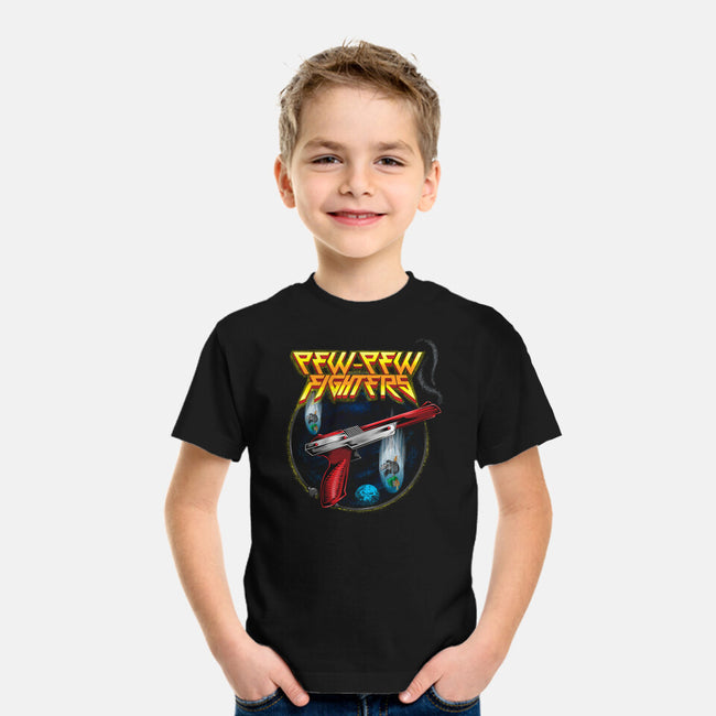 Pew-Pew Fighters-Youth-Basic-Tee-Kladenko