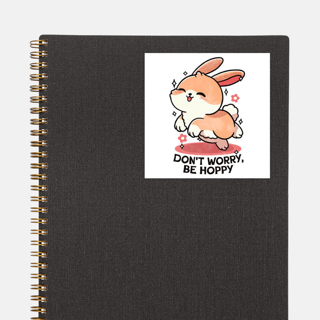 Be Hoppy-None-Glossy-Sticker-fanfreak1