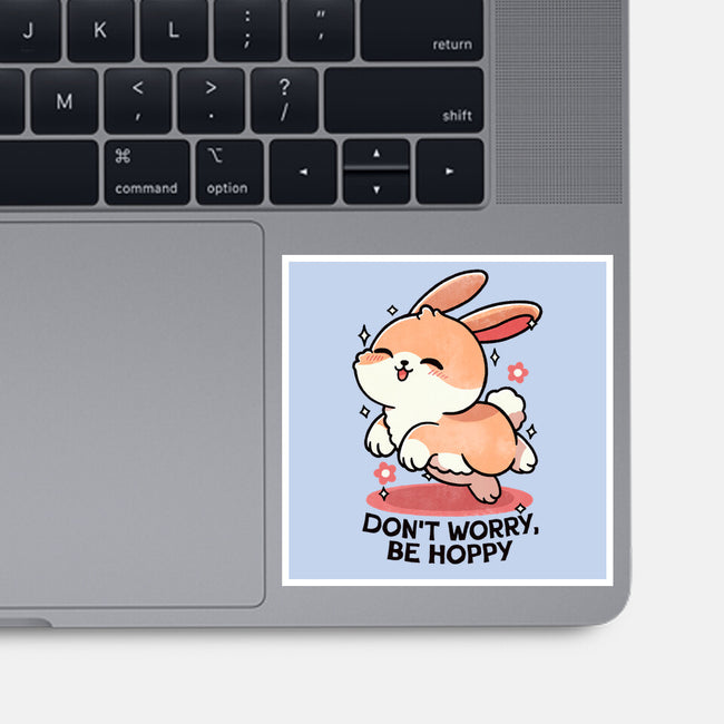 Be Hoppy-None-Glossy-Sticker-fanfreak1