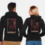 The Hunter Tarot-Unisex-Zip-Up-Sweatshirt-naomori