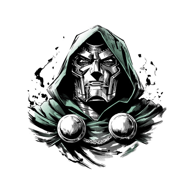 Doom The Destroyer-None-Glossy-Sticker-ddjvigo