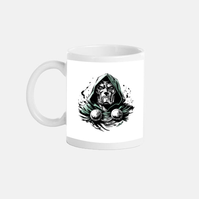 Doom The Destroyer-None-Mug-Drinkware-ddjvigo