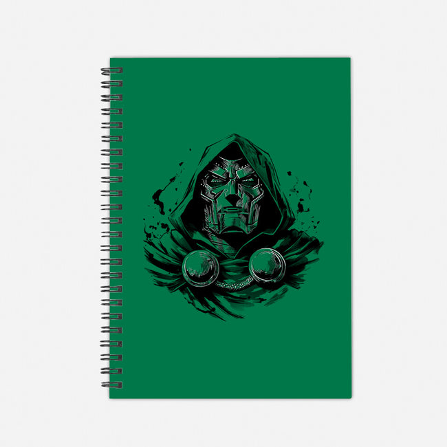 Doom The Destroyer-None-Dot Grid-Notebook-ddjvigo