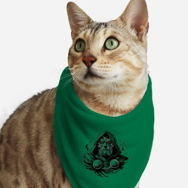 Doom The Destroyer-Cat-Bandana-Pet Collar-ddjvigo