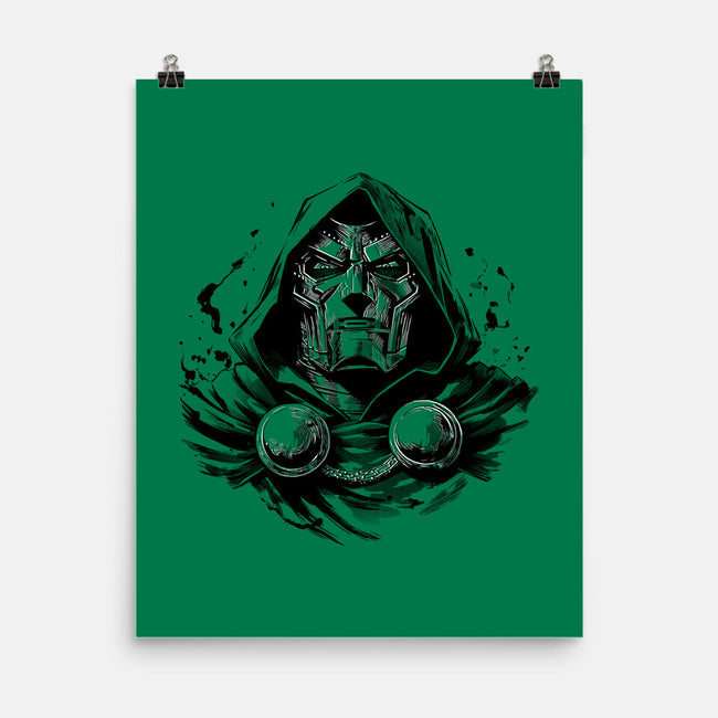 Doom The Destroyer-None-Matte-Poster-ddjvigo