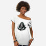 Doom The Destroyer-Womens-Off Shoulder-Tee-ddjvigo