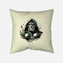 Doom The Destroyer-None-Removable Cover w Insert-Throw Pillow-ddjvigo