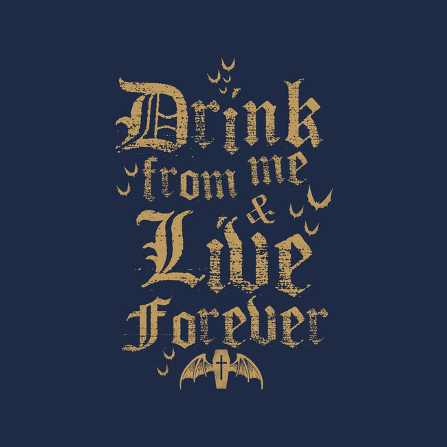 Drink From Me-Womens-Fitted-Tee-Nemons