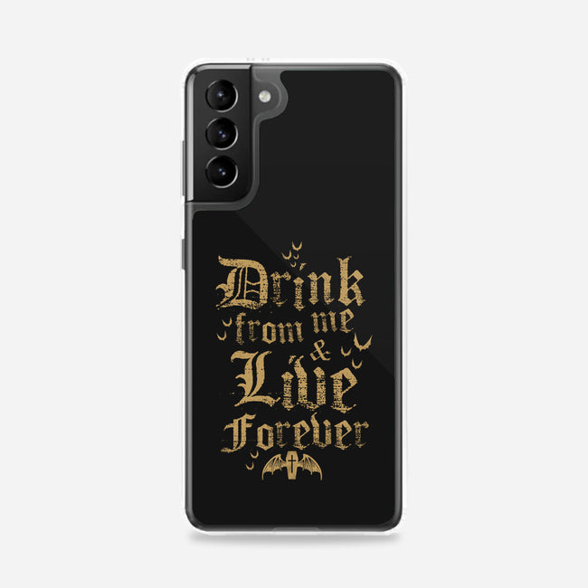 Drink From Me-Samsung-Snap-Phone Case-Nemons