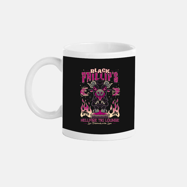 Black Phillips Hellfire Tiki Lounge-None-Mug-Drinkware-Nemons