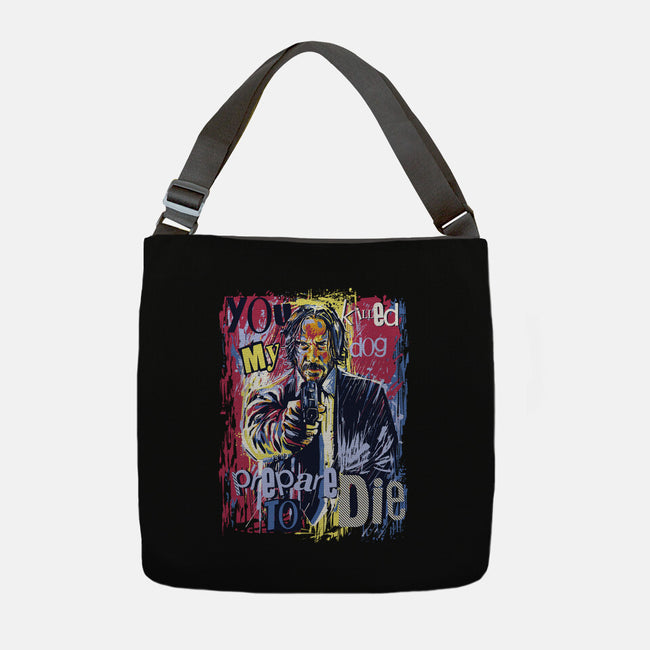 John Painting-None-Adjustable Tote-Bag-zascanauta