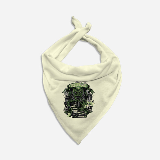 Creature Of The Deep-Cat-Bandana-Pet Collar-glitchygorilla