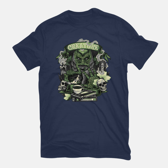 Creature Of The Deep-Mens-Basic-Tee-glitchygorilla