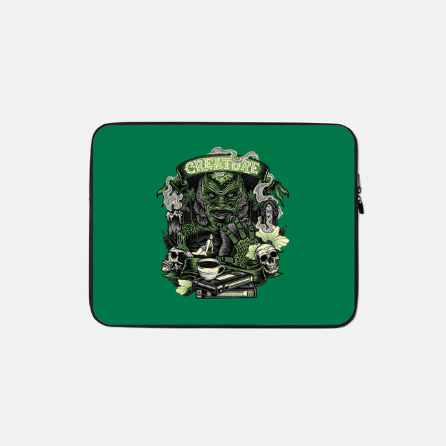 Creature Of The Deep-None-Zippered-Laptop Sleeve-glitchygorilla