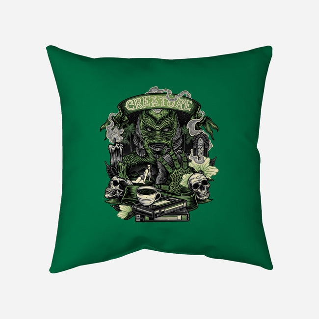 Creature Of The Deep-None-Non-Removable Cover w Insert-Throw Pillow-glitchygorilla