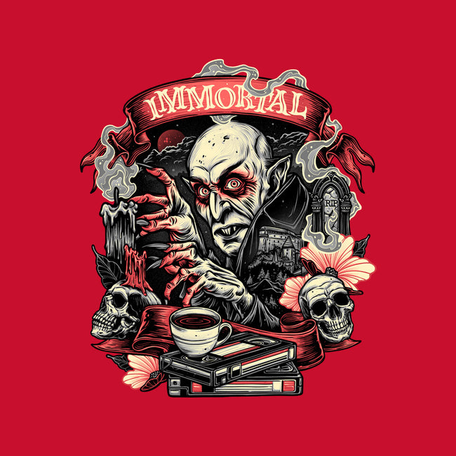 The Blood Of The Immortal-None-Removable Cover w Insert-Throw Pillow-glitchygorilla