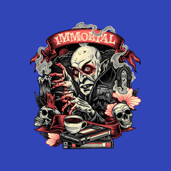 The Blood Of The Immortal-Womens-Basic-Tee-glitchygorilla