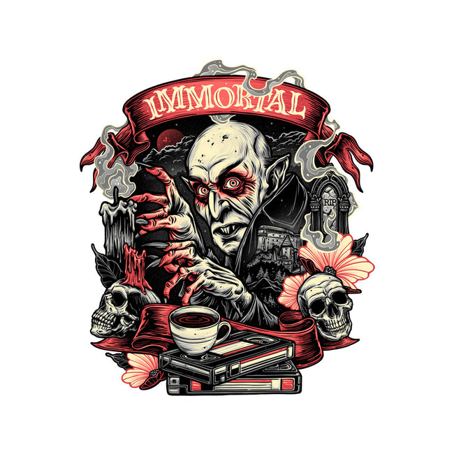 The Blood Of The Immortal-Womens-Fitted-Tee-glitchygorilla