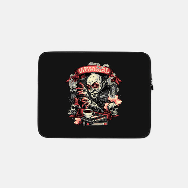 The Blood Of The Immortal-None-Zippered-Laptop Sleeve-glitchygorilla