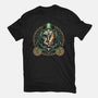 Prepare For Doom-Womens-Fitted-Tee-glitchygorilla