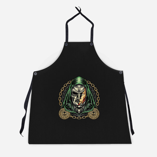 Prepare For Doom-Unisex-Kitchen-Apron-glitchygorilla