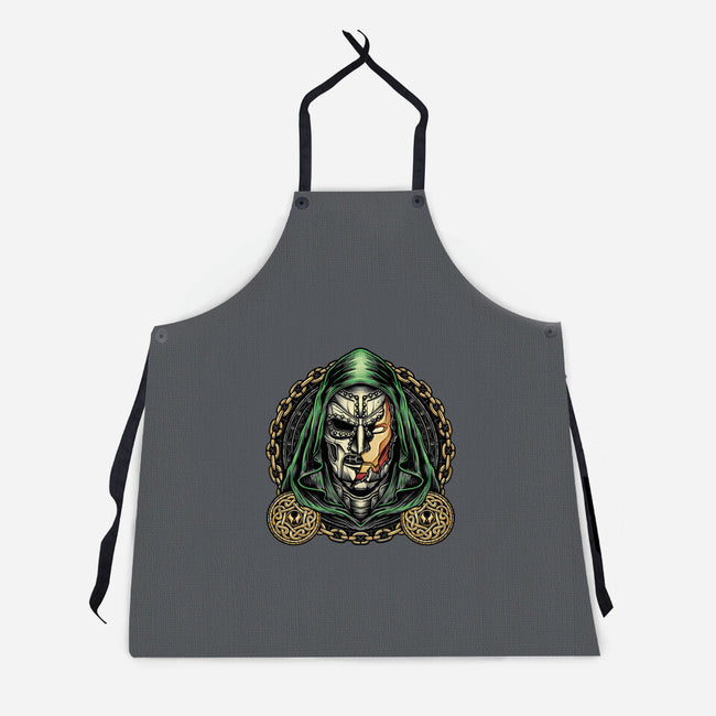 Prepare For Doom-Unisex-Kitchen-Apron-glitchygorilla