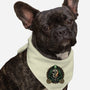 Prepare For Doom-Dog-Bandana-Pet Collar-glitchygorilla