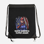 Make America Super Again-None-Drawstring-Bag-zascanauta