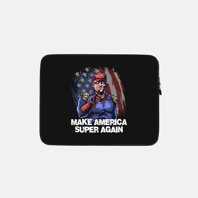 Make America Super Again-None-Zippered-Laptop Sleeve-zascanauta