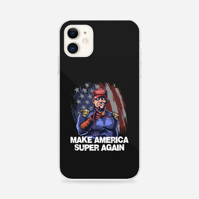 Make America Super Again-iPhone-Snap-Phone Case-zascanauta